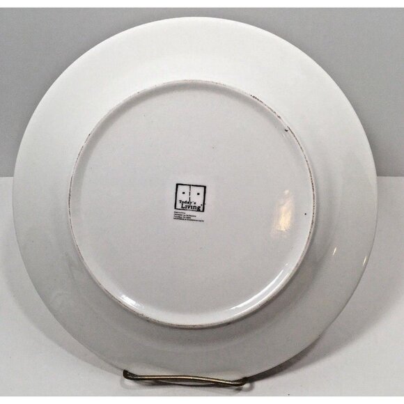 Santa Claus Christmas Cake Plate w Server Holiday Party Platter Teddy Bear Toy - Picture 5 of 8